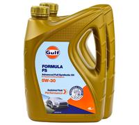 Olio Motore Gulf Formula FS 5W-30 2 X 4L Per Chevrolet Citroen Dacia