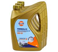 Olio Motore Gulf Formula G 5W-30 3 X 4 Litri per Audi BMW Chevrolet