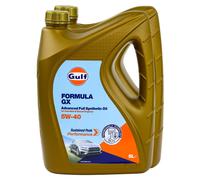 Olio Motore Gulf Formula GX 5W-40 2 x 5L per VW Golf VI CC T6 Passat