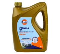 Olio Motore Gulf Formula GX 5W-40 5 L per Aston Martin Audi BMW Citroen Dacia