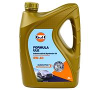 Olio Motore Gulf Formula ULE 5W-40 4 L per Alfa Romeo BMW Serie 1-4