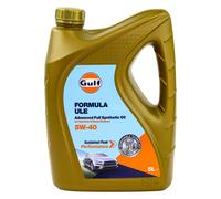 Olio Motore Gulf Formula ULE 5W-40 5 Litri per Alfa Romeo BMW 1er 2er 3er 4er