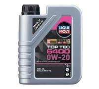 LIQUI MOLY 0W-20 7 Litro olio motore Top Tec 6400 per Acea C5 Renault Rn 17 Fe