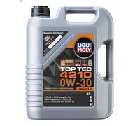KIT LIQUI MOLY TOP TEC 4210 0W30 C3 LL OLIO MOTORE SINTETICO 5 LT CERATEC 300ML