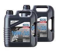 Olio Motore Liqui Moly Alto Perfomance 10W-30 2x 4 Litro per Honda Kymco Yamaha