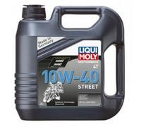 Olio Motore Liqui Moly HC Sintetico 4T 10W-40 Street - Garrafa 4L Per Moto