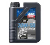 Olio Motore Liqui Moly Minerale 4T 20W-50 Street - Bottiglia 1L Per Moto