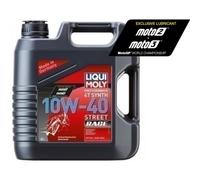Olio Motore Liqui Moly Sintetico 4T 10W-40 Street Race - Tanica 4L Per Moto