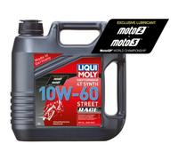 Olio Motore Liqui Moly Sintetico 4T 10W-60 Street Race - Garrafa 4L Per Moto