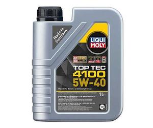 Olio motore Liqui Moly Top Tec 4100 5W40 riduce consumo protettivo 5W-40 1 LT