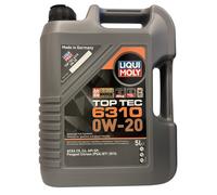 LIQUI MOLY | Top Tec 6310 0W-20 | 5 L | Oli motore | Pieno sintetico avanzato | SKU: 21882