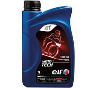 Olio Motore Lubrificante Moto ELF MOTO4 TECH 10W-50 1LT Litro