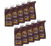 Olio Motore Mannol 10W-50 4-Takt Motocicletta 10 X 1 Litro per Aprilia BMW KTM