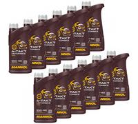 Olio Motore Mannol 10W-50 4-Takt Motocicletta 12 X 1 Litro per Suzuki Yamaha