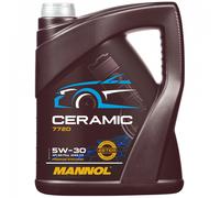 Olio Motore Olio Mannol 5W-30 Ceramica Api Sn Plus 5 Litro per Audi BMW Hyundai