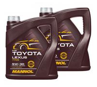 Olio Motore Mannol 5W-30 per Toyota Lexus 2X 4 Litro Citroen Ford Renault