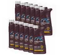 Olio Motore MANNOL 5W-40 Ceramic Ultra 12 X 1 Litro Per Renault Seat VW