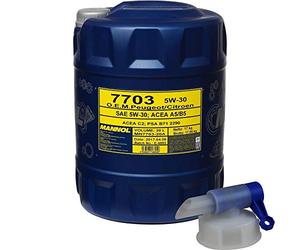 Olio motore MANNOL 7703 O.E.M. 5W-30 Engine Oil Olio sintetico + rubinetto