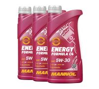 Olio Motore Mannol 7917 Energia Formula C4 5W-30 Acea C4, MB 226.51,3x1 Litro