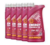 Olio Motore Mannol 7917 Energia Formula C4 5W-30 Acea C4, MB 226.51,5x1 Litro