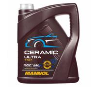 MANNOL 7727 CERAMIC ULTRA SAE 5W-40 Olio Motore MB 228.5, BMW LL-01, 2x5 Litri