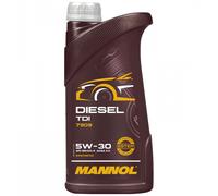 Olio Motore Mannol Diesel Tdi 5W-30 Api Sn / CH-4 1 Litro per Audi Citroen VW