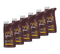 Olio Motore Mannol Diesel Tdi 5W-30 Api Sn / CH-4 6 X 1 Litro per Audi BMW VW