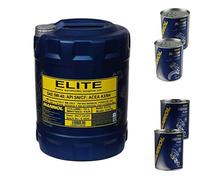 Olio motore MANNOL Elite 5W-40, 10 l, 2 x motore Doctor+Motor Flush