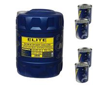 Olio motore MANNOL Elite 5W-40 4x Motor Doctor ADDITIV 20L