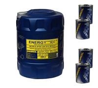 20L Olio Motore MANNOL ENERGY FORMULA JP 5W-30 4x Flush Motore