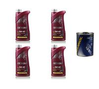 Olio motore MANNOL Extreme 5W-40 1 x MANNOL Motor Flush ADDITIV