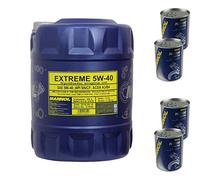 Olio motore MANNOL Extreme 5W-40 4x Motor Doctor ADDITIV 20L