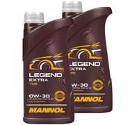 Olio Motore MANNOL Legend Extra 0W30 API SN 2x 1 Litro
