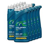 Olio Motore MANNOL Molibden Ultra 5W-30 1L per Jaguar KIA Mazda
