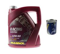 Olio motore MANNOL Racing + estere 10W-60 1 motore Doctor ADDITIV