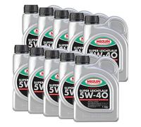 Olio Motore Megol Super Leggero Lauf 5W-40 Vollsynth Meguin 10 X 1 Litro per