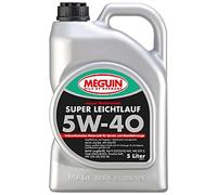 Olio Motore Megol Super Bassa Visciosità 5W-40 Vollsynth Meguin 5 Litro per Opel