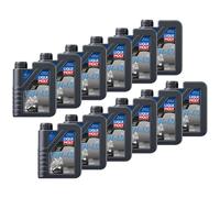 Olio Motore Minerale LIQUI MOLY 10W40 12x 1 Litro Per BMW Ducati Honda Kawasaki