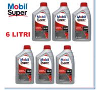 OLIO MOTORE MOBIL 5W40 TOTAL PROTECTION 6 Lt LITRI ACEA A3 / B4 API SN NO CASTRO