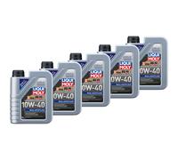 Olio Motore MOS2 Bassa Visciosità 10W-40 Liqui Moly 5 X 1 Litro per Kia Mazda
