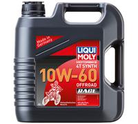 Olio Motore Moto 4T Sintetico 10W-60 Offroad Race LIQUI MOLY 4 Litri Per KTM MV