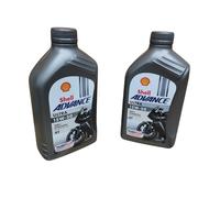 KIT TAGLIANDO HONDA 4 LITRI OLIO Shell Advance 15w40 + FILTRO ORIGINALE HONDA