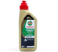 Olio motore moto e scooter lubrificante Castrol Power 1 ULTIMATE 4T 10W30 con Portachiavi Cavatappi conf. 1lt