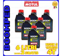 Olio motore moto ECOLOGICO MOTUL NGEN5 10W50 DUCATI Monster 600 6 LITRI 06MO50