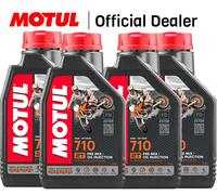 Olio Motore Moto Motul 710 2T 100% Synthetic - quattro litri