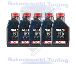 Olio Motore Moto Motul NGEN 7 10W40 4T MA2 API SP JASO T 903 5 Litri