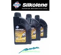 OLIO MOTORE MOTO SILKOLENE 4T COMP4 XP 15W50 ESTER BASED FULL SYNTETIC 3 LITRI