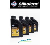 OLIO MOTORE MOTO SILKOLENE 4T COMP4 XP 15W50 ESTER BASED FULL SYNTETIC 4 LITRI