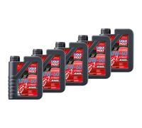 Olio Motore Motocicletta 4T Synth 10W-60 Street Race Liqui Moly 5 X 1 Litro per