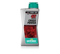 Olio Motore 4 tempi MOTOREX CROSS POWER 4T 10W50 100% Sintetico MA2 API SN KTM